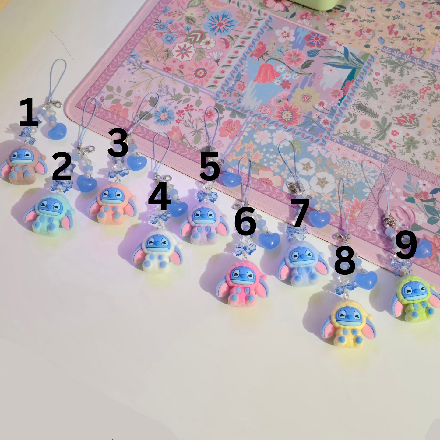 Stitch Phone Charms