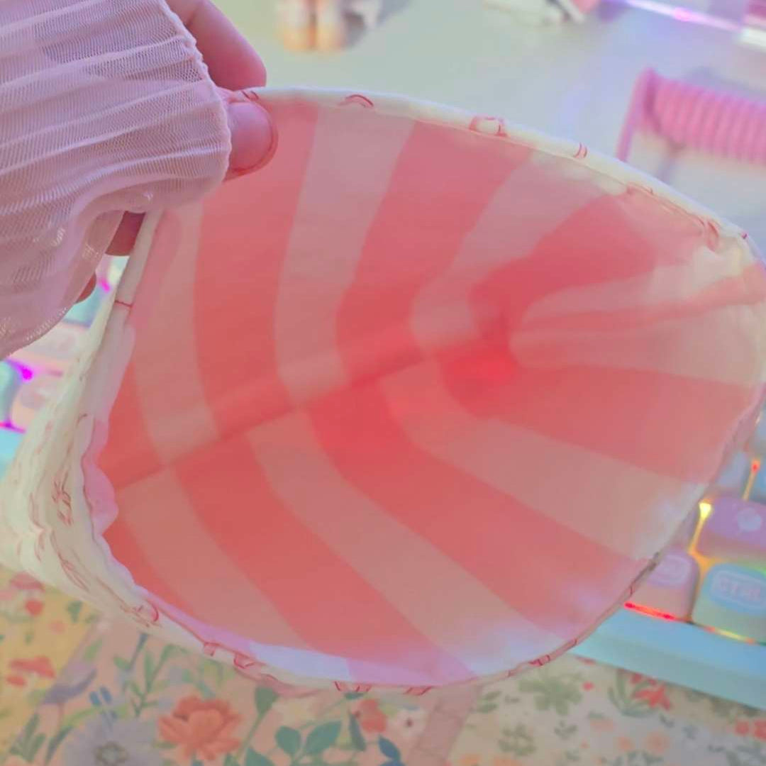 Pink Bow Book Sleeve (paperback)