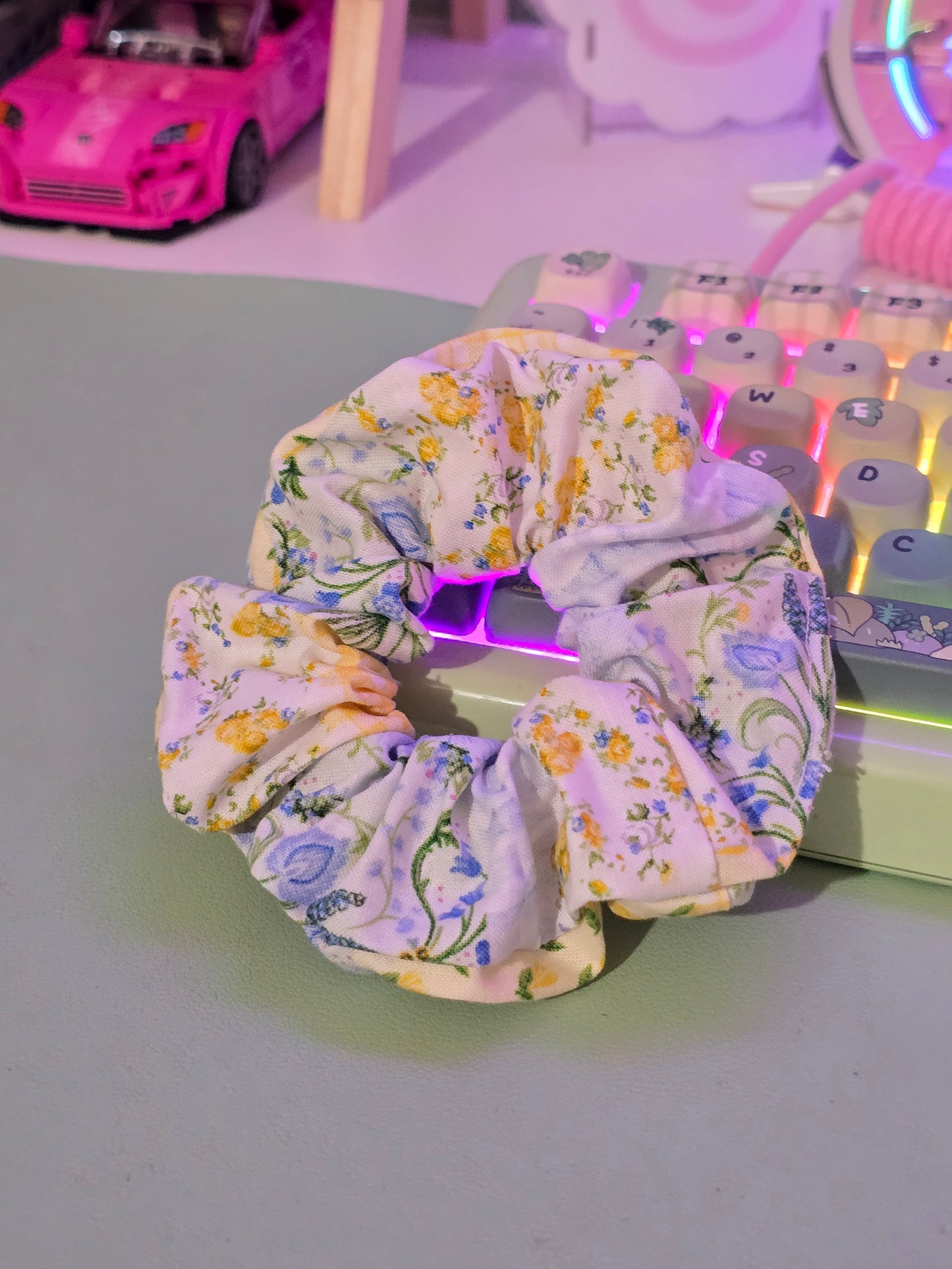 Picnic Patchwork Scrunchie