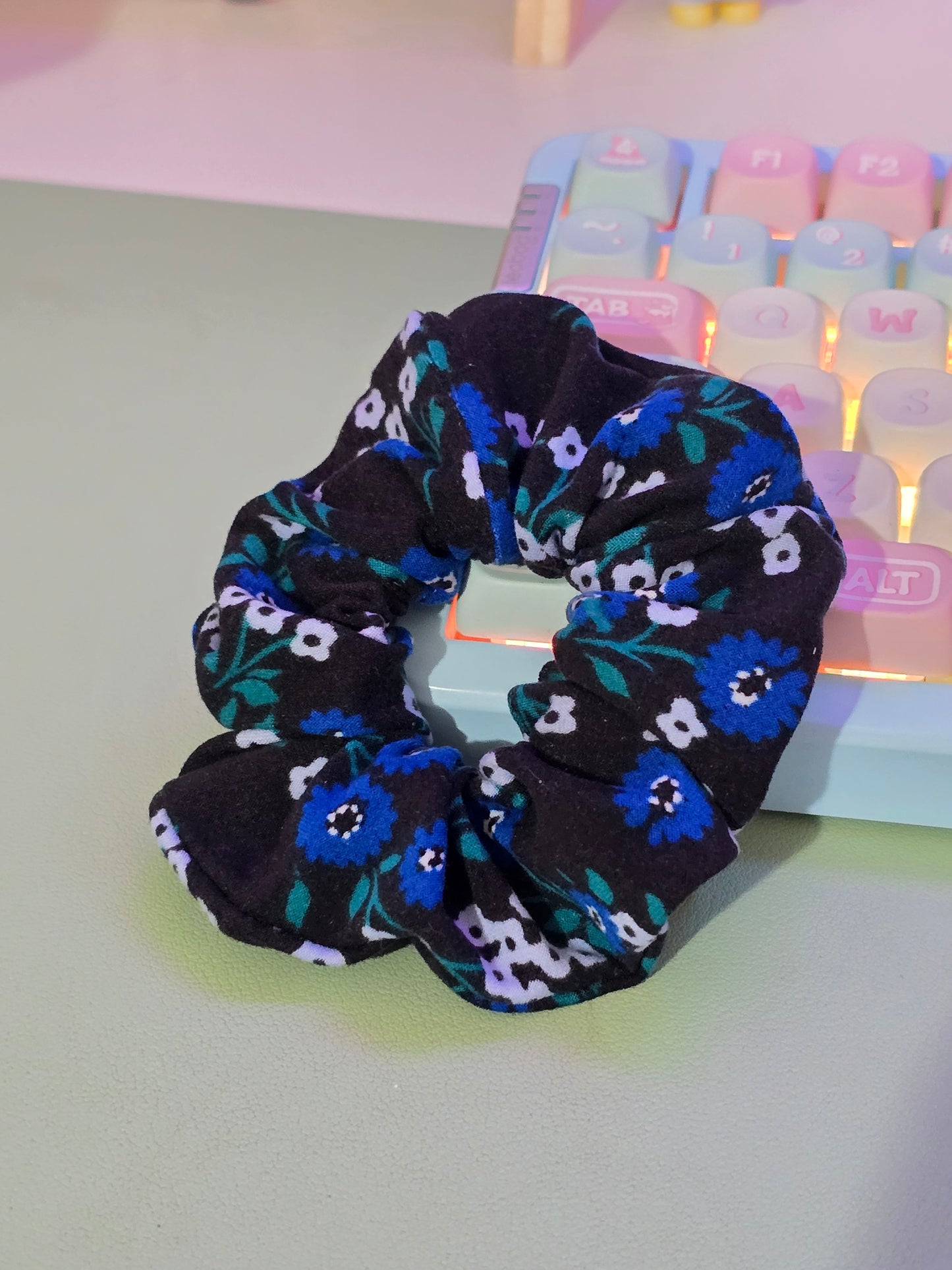 Floral Scrunchie