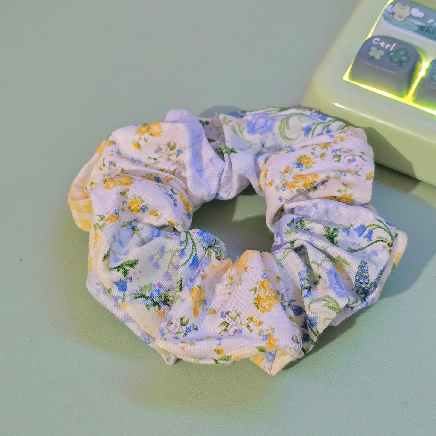 Picnic Patchwork Scrunchie