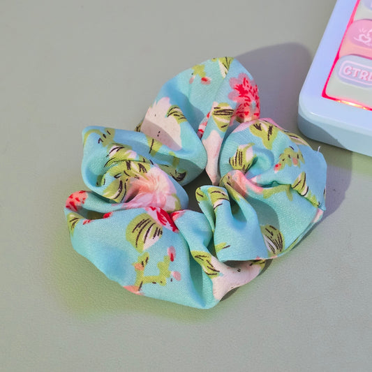 Floral Scrunchie
