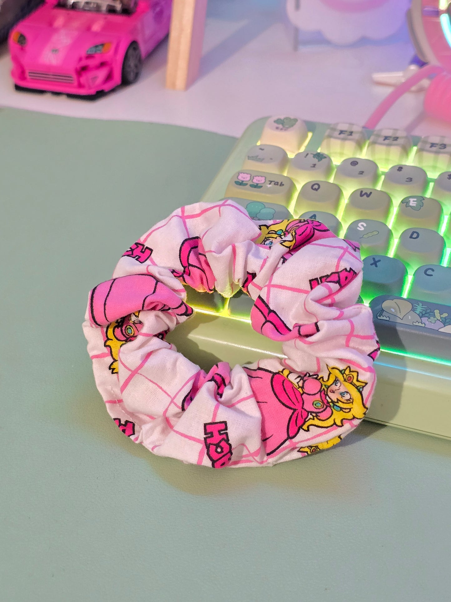 Peach Scrunchie